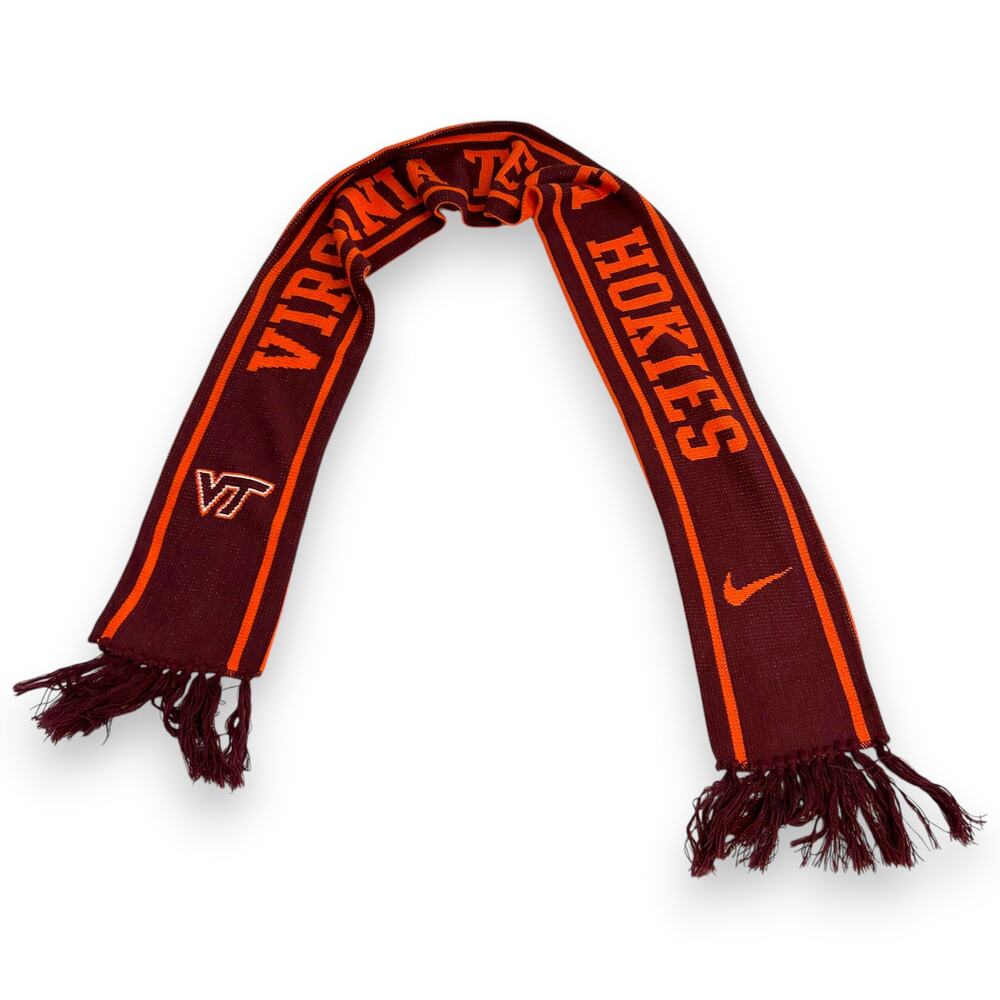 Virginia Tech Hokies Knit Scarf Nike 64" x 6"